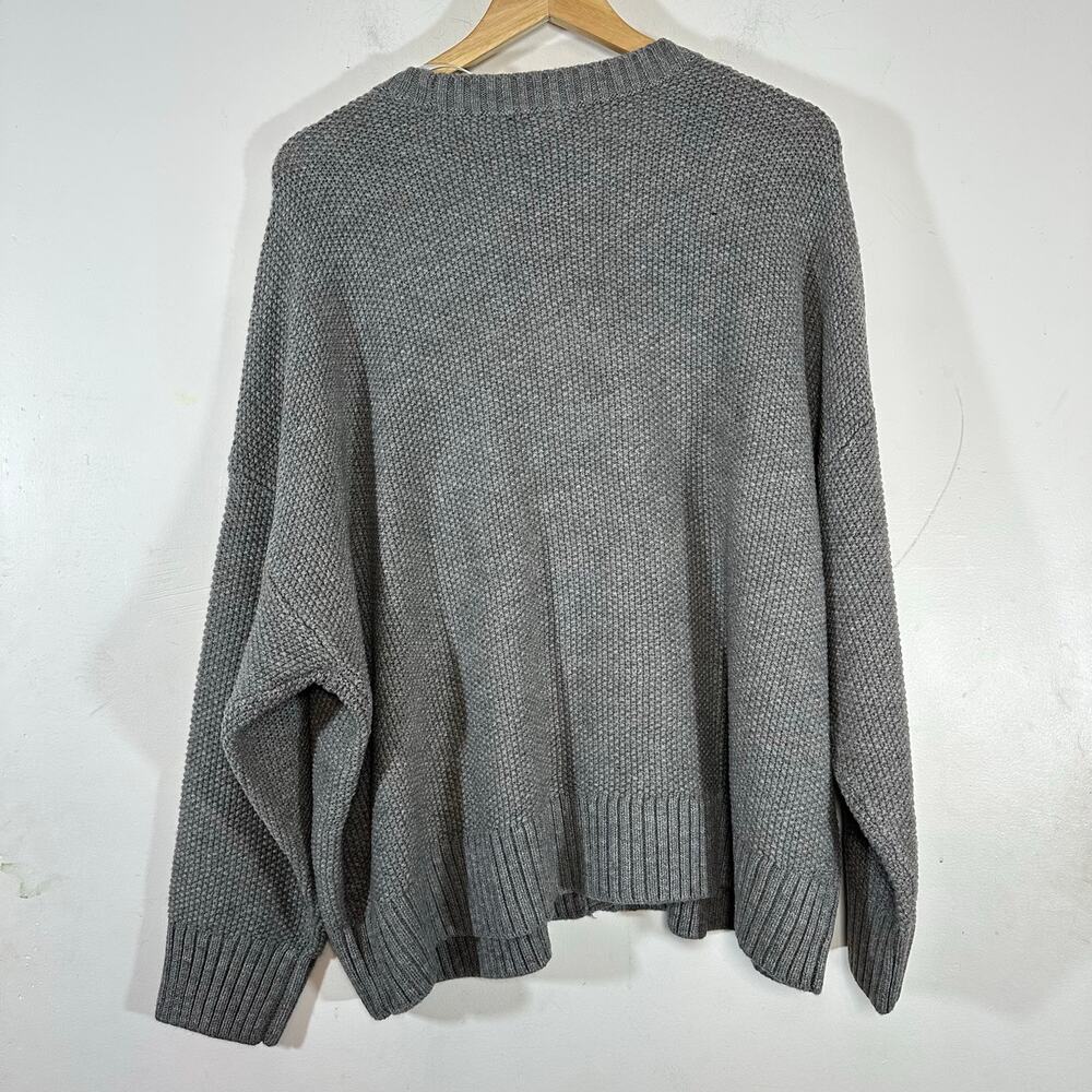 TORRID Grey Chunky Cable knit Cardigan Womans Plus 2X NWT casual comfort - Picture 4 of 10